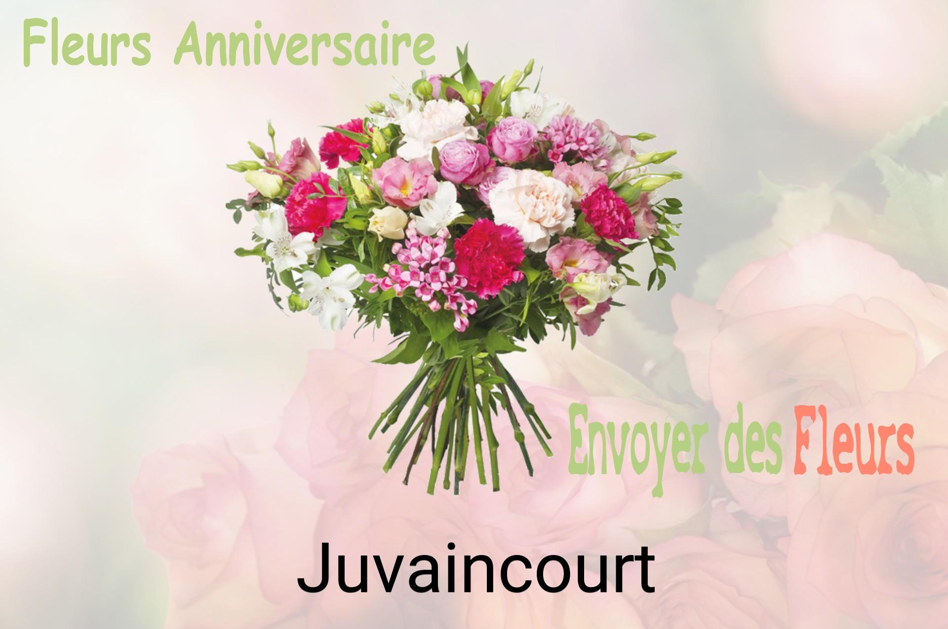 Bouquet de fleurs d’anniversaire livré à Juvaincourt